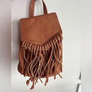 Small Backpack with fringe